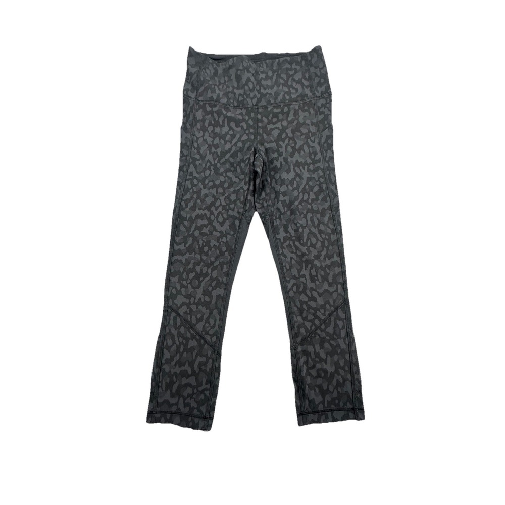Lululemon Legging  Camo Deep Coal Multi / Black size 4‎